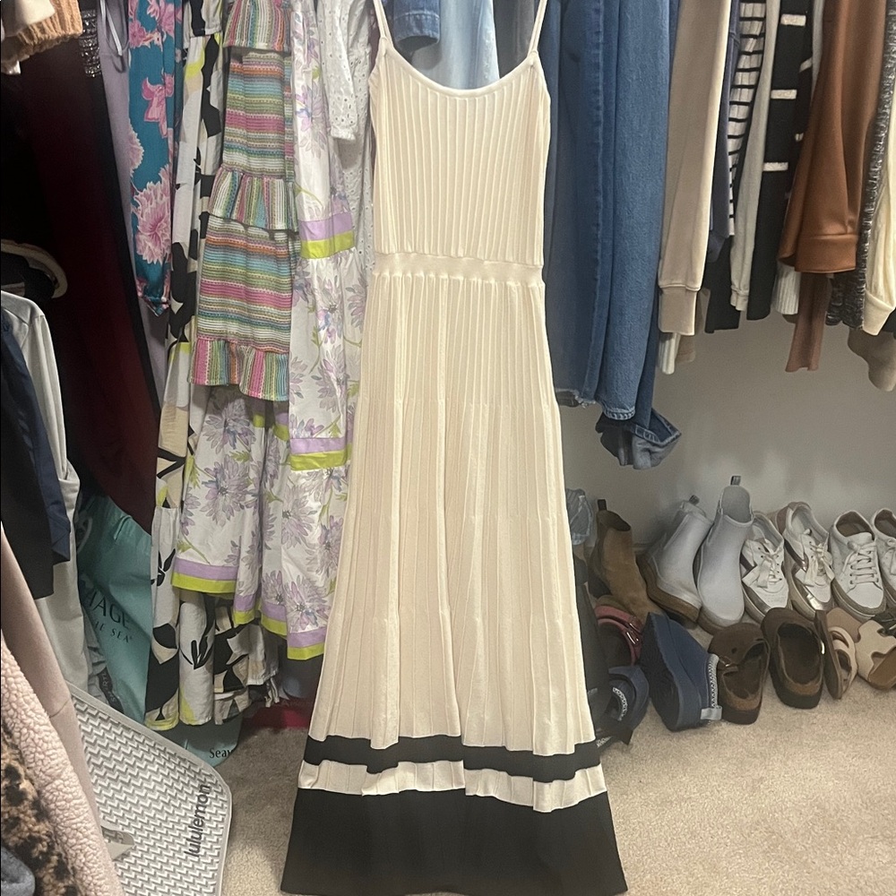 SWANK Haley Textured Maxi Dress